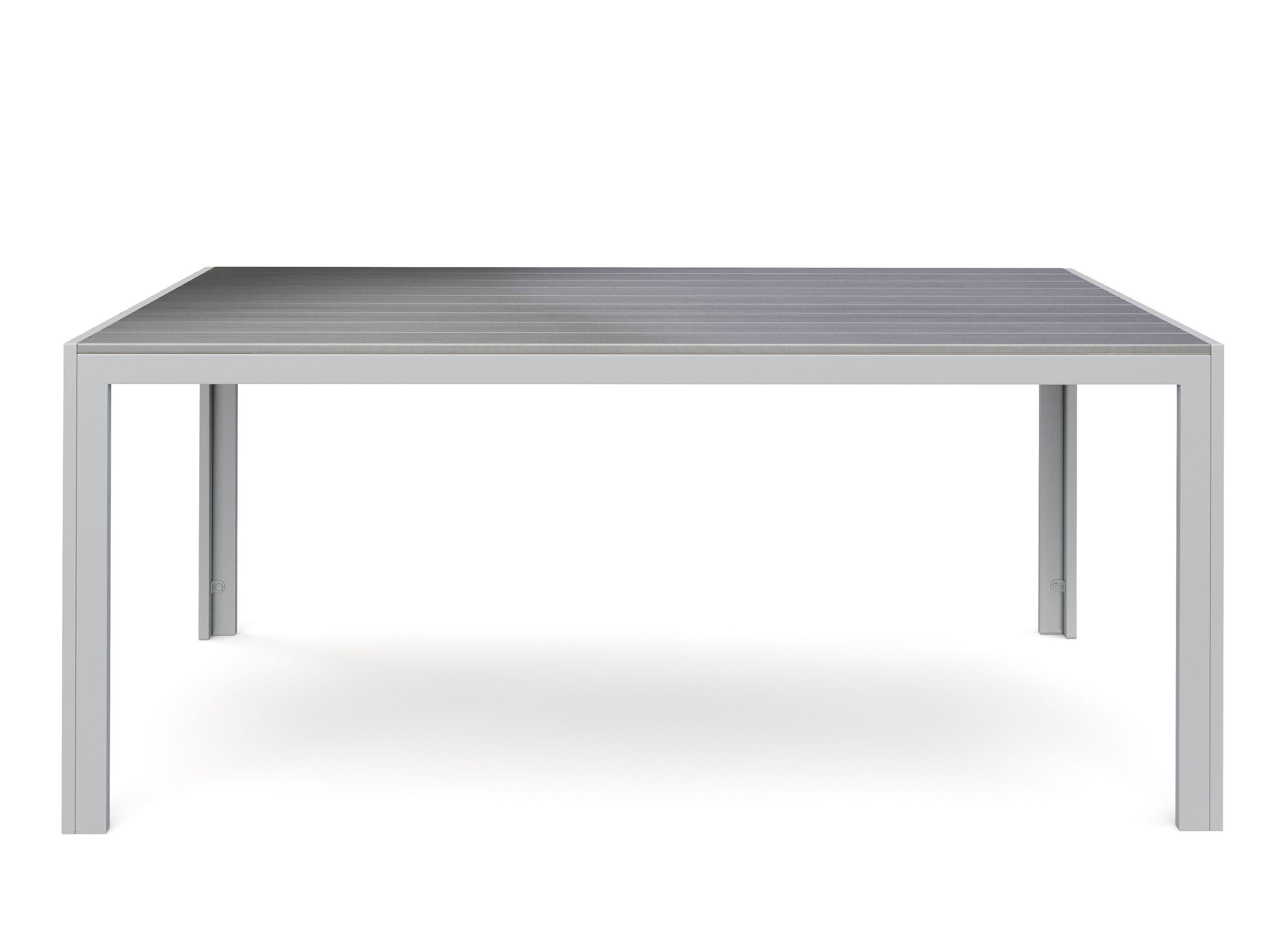 Gartentisch ENZI 180 x 90 cm grau