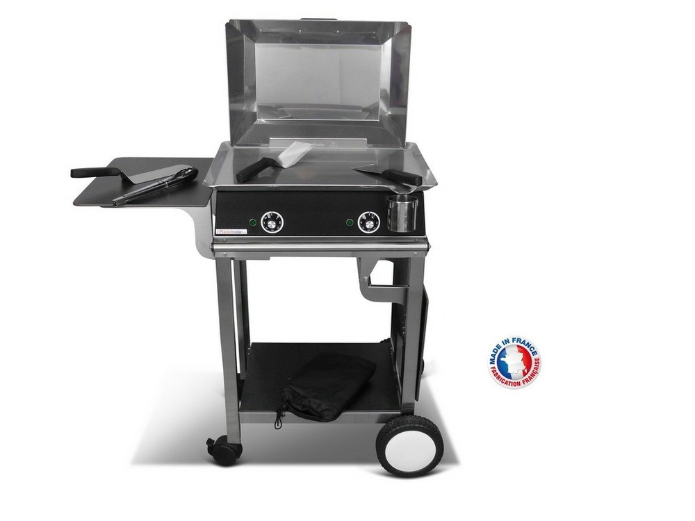 Pack plancha électrique planchaelec classic 600 carbon - chariot rivoli