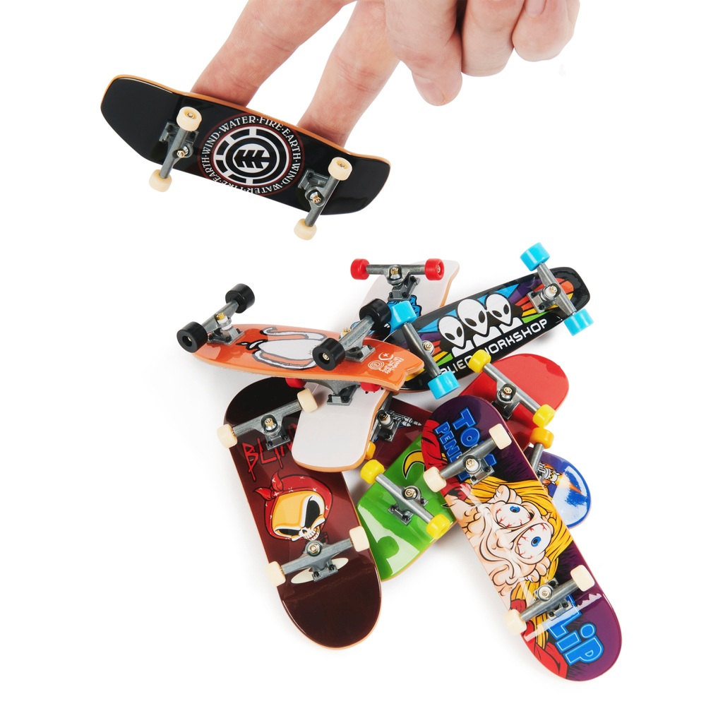 Tech Deck 25th Anniversary Finger Skates 8er-Pack