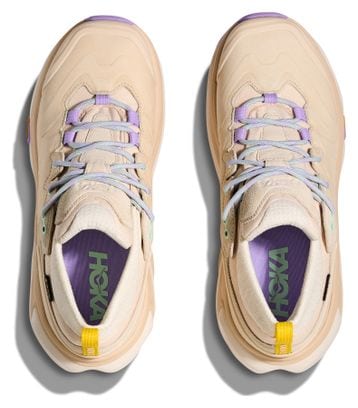 Chaussures Outdoor Hoka Kaha 3 Low GTX Beige Femme
