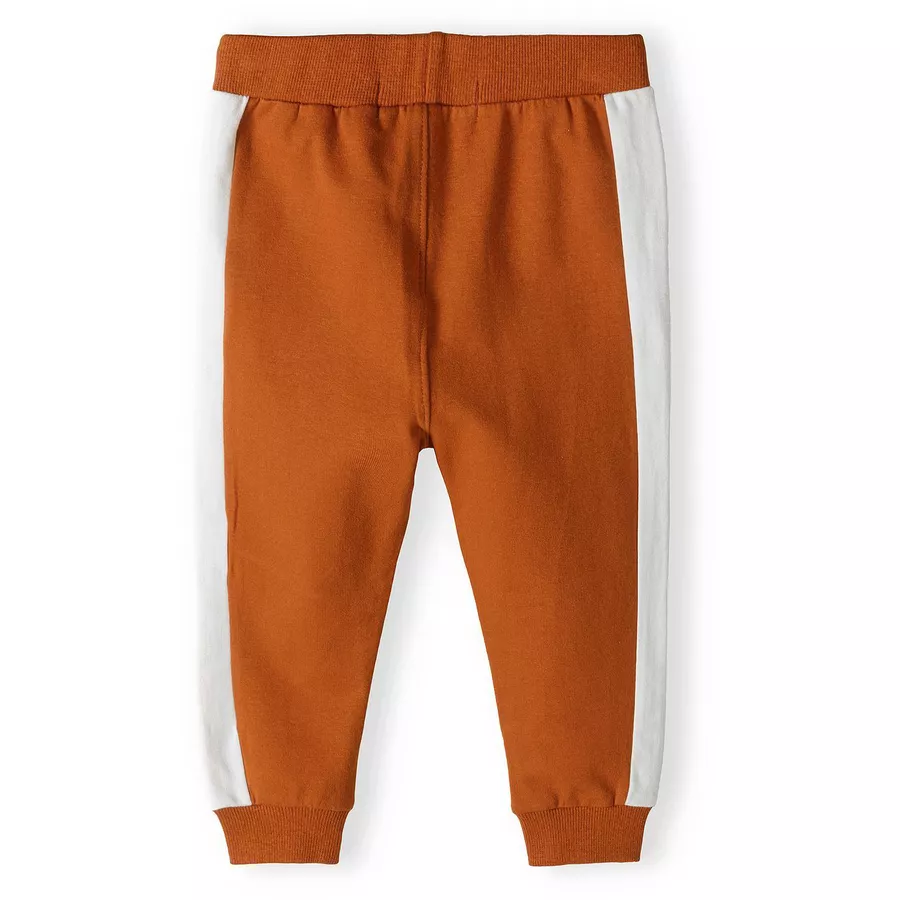 MINOTI T-Shirt und Jogginghose im Set BraunWeiß