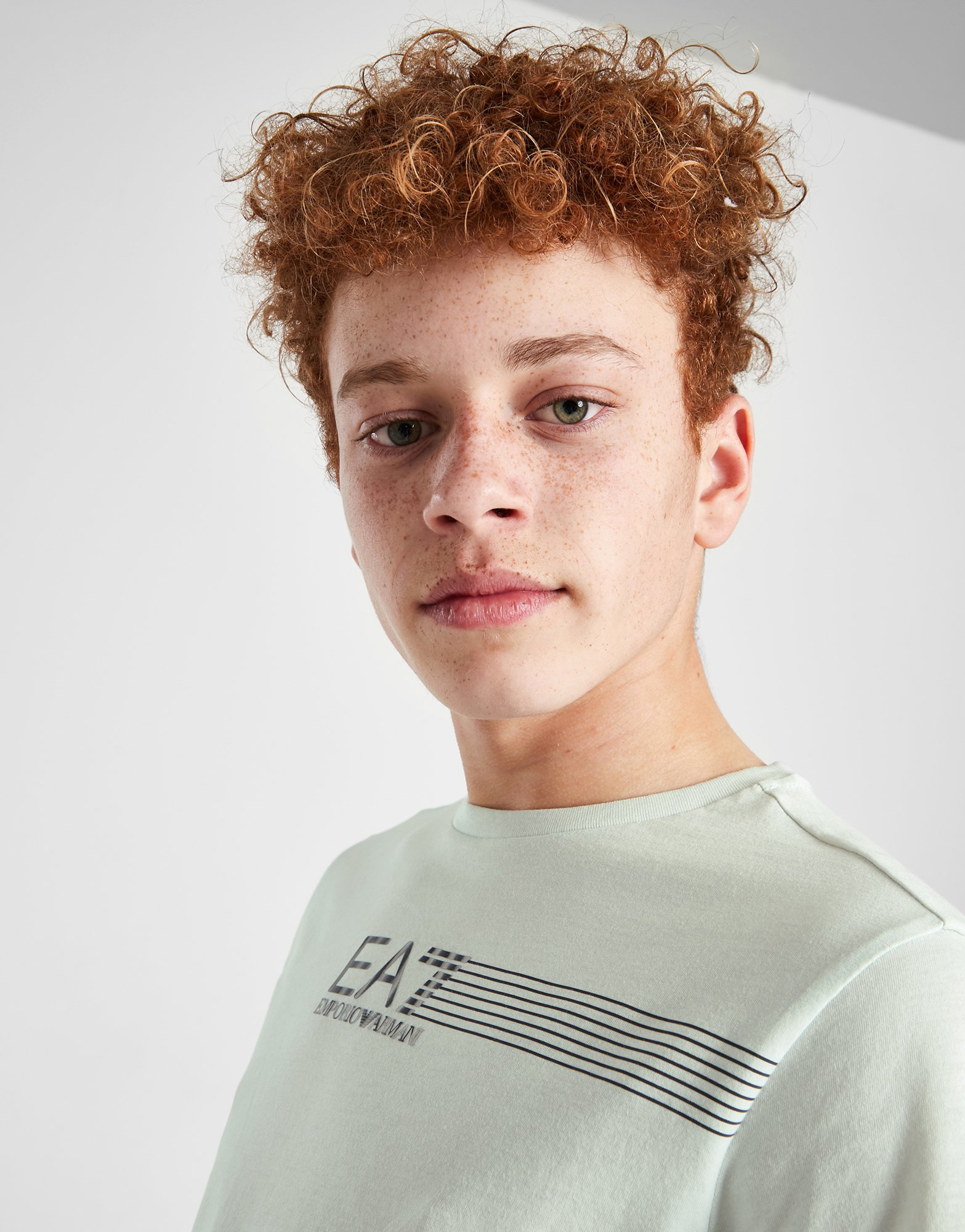 Emporio Armani EA7 T-shirt à manches courtes 7 lignes Junior