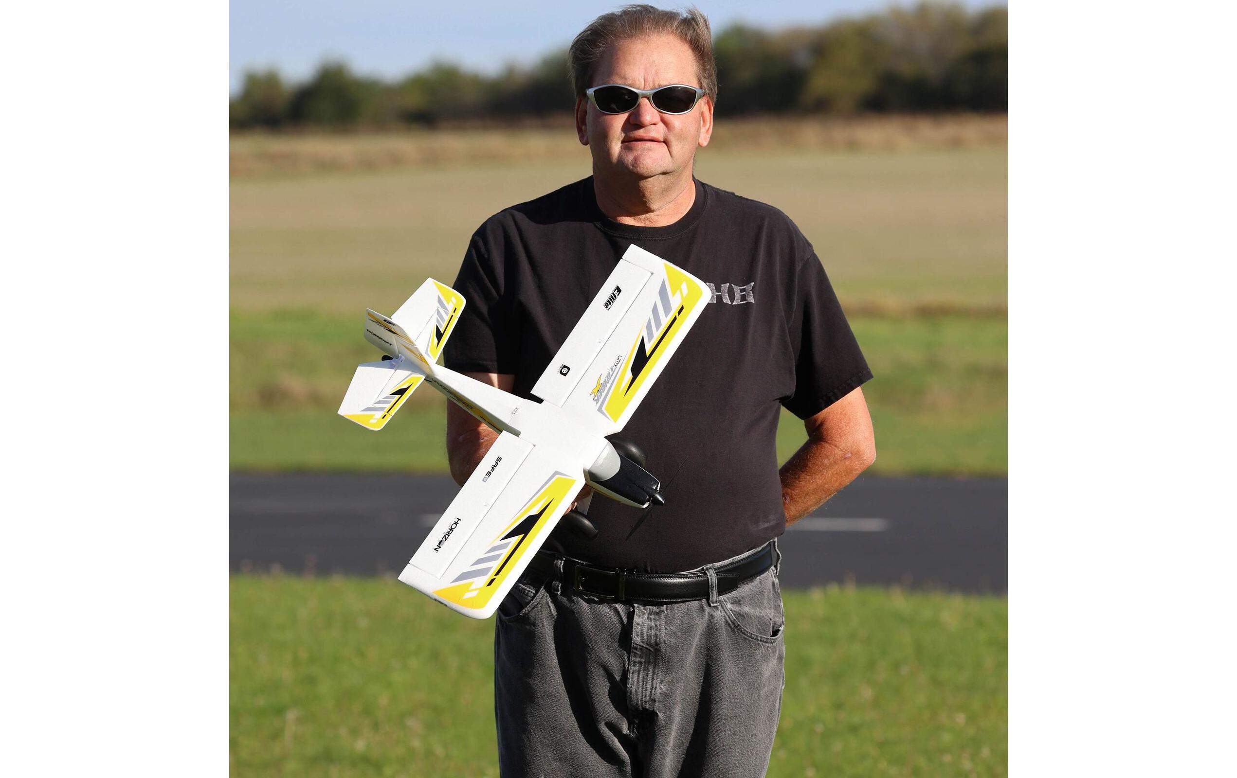 Motorflugzeug UMX Timber X 570 mm BNF Basic<br>STOL Flugzeug mit Spektrum SAFE Select Fluglagenschutz