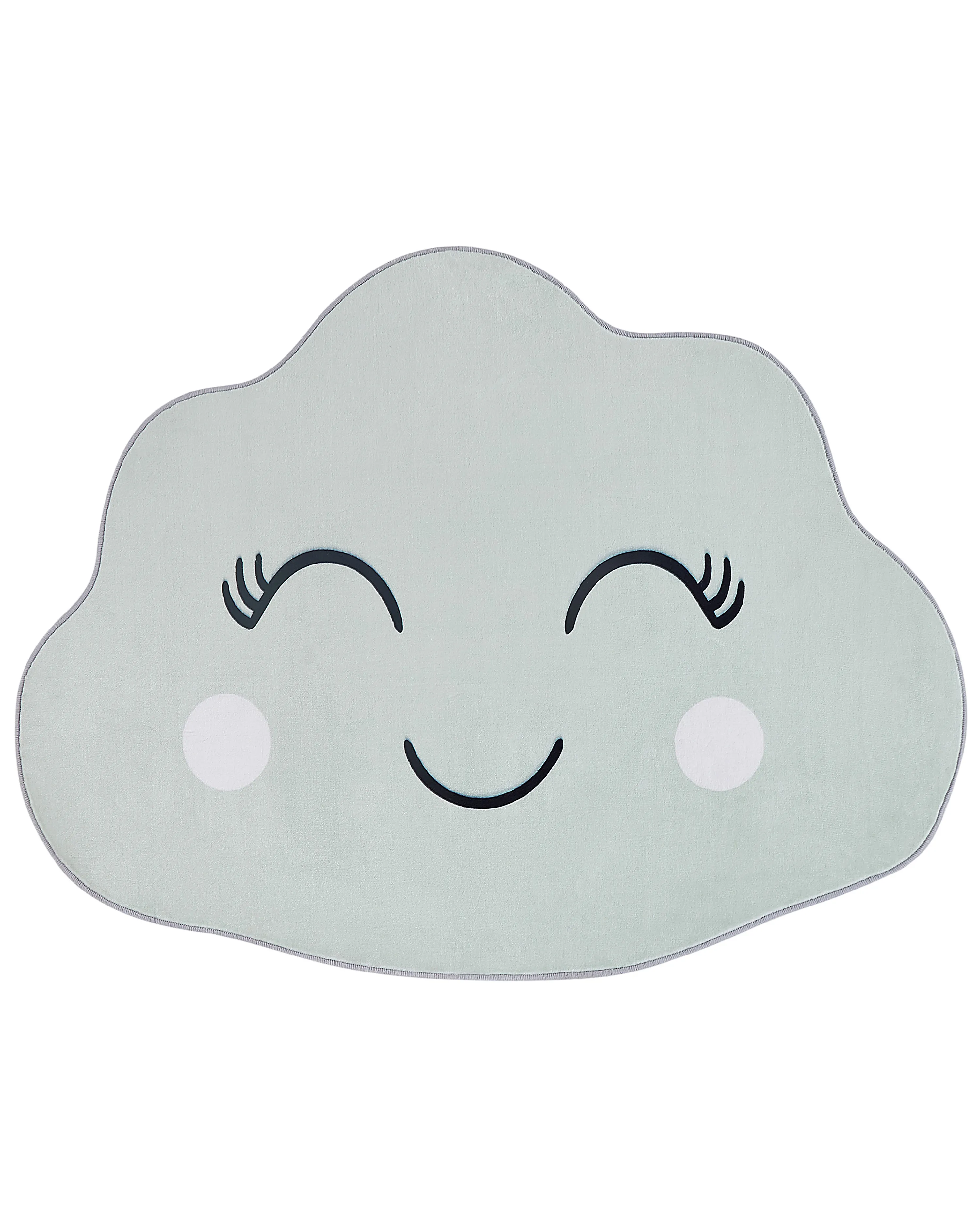 Kindervloerkleed CUMULUS Mintgroen 90 x 120 cm