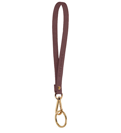 Rosemunde N?glering - Dark Brown/Guld
