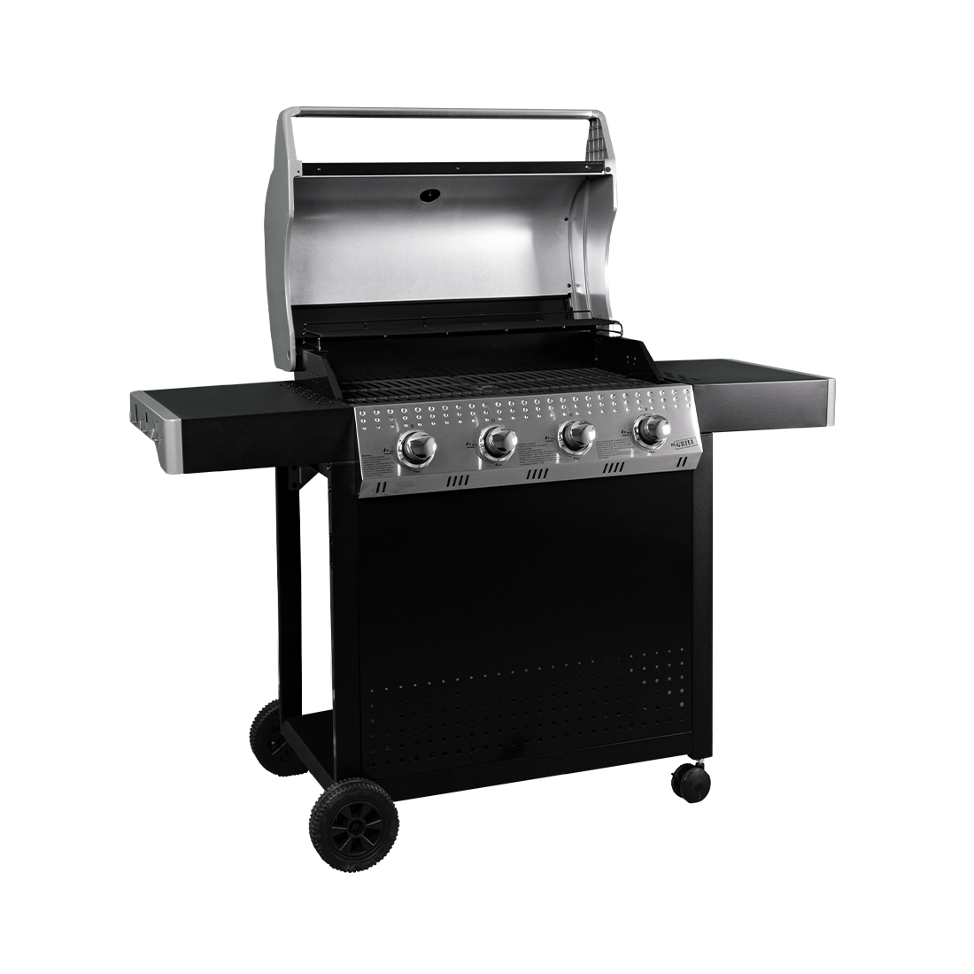 Mr.Grill Gasgrill mit 4 Brennern, inkl. Gasschlauch und -Regler