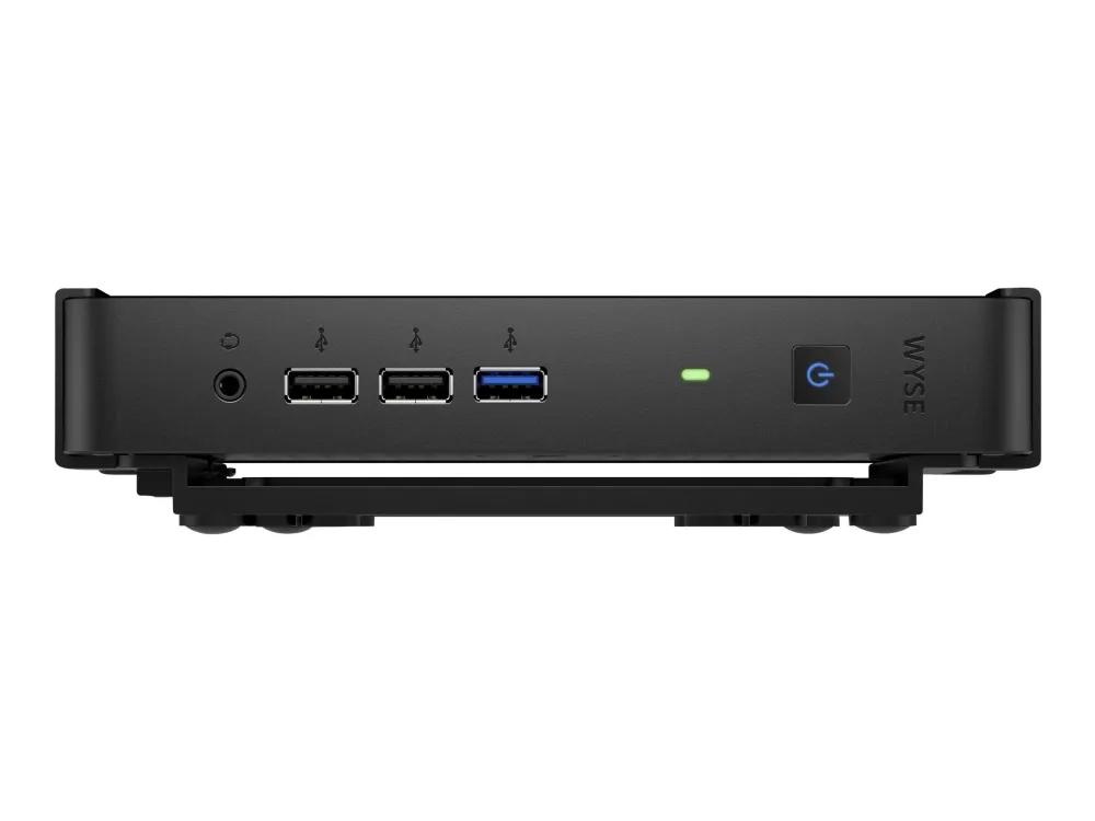 Dell Wyse 3030 - Tynd klient - DTS 1 x Celeron N2807 / op til 2.16 GHz - RAM 4 GB - flash 16 GB - HD Graphics - Gigabit Ethernet - Win Embedded Standard 7 - skærm: ingen - sort - BTP - med 3 Years Dell Collect and Return Service