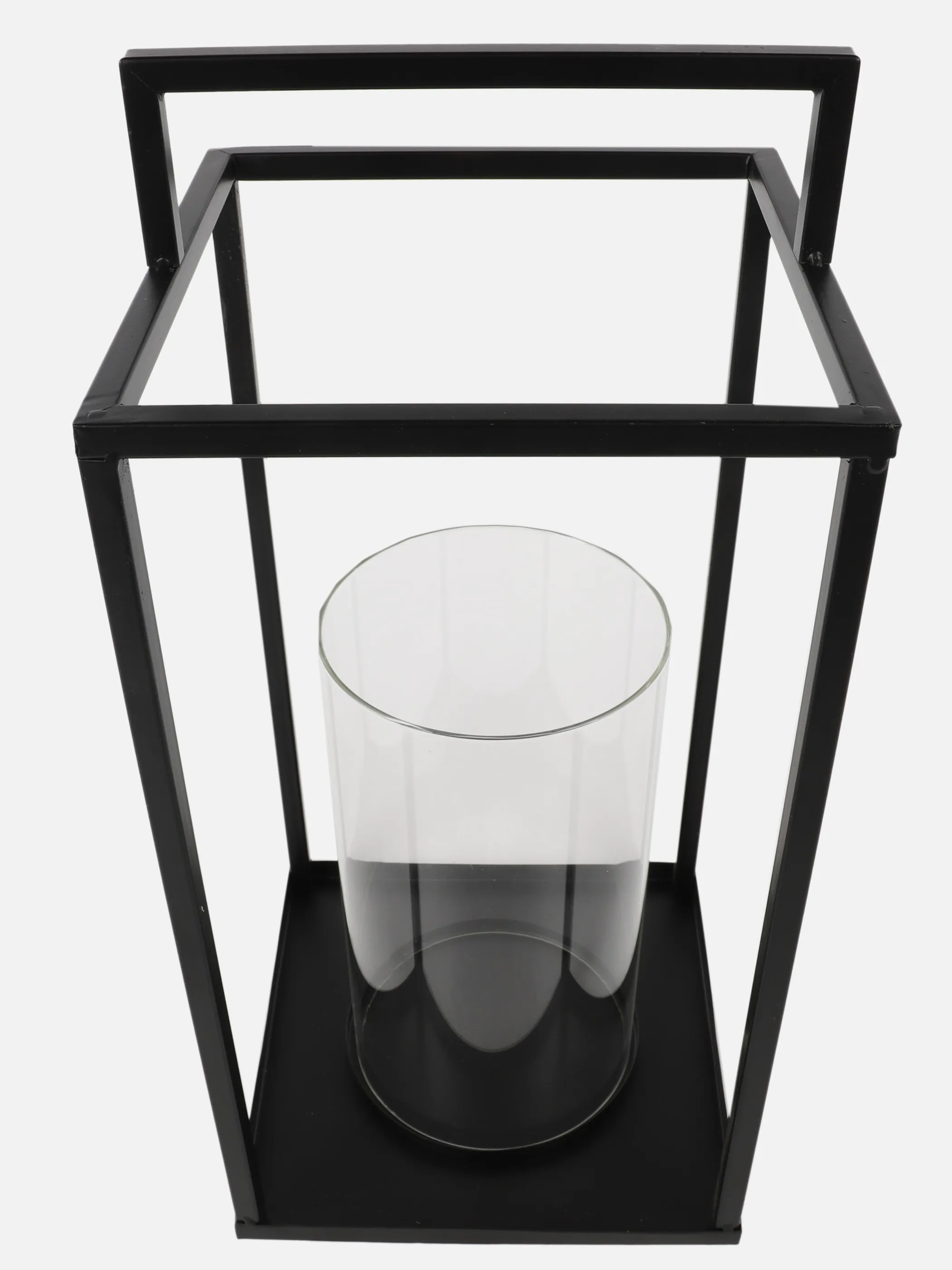 Laterne/Windlicht mit Glas