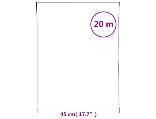 VIDAXL - Film protection Film pour fenêtre dépoli motif arc-en-ciel 3d 45x2000 cm pvc