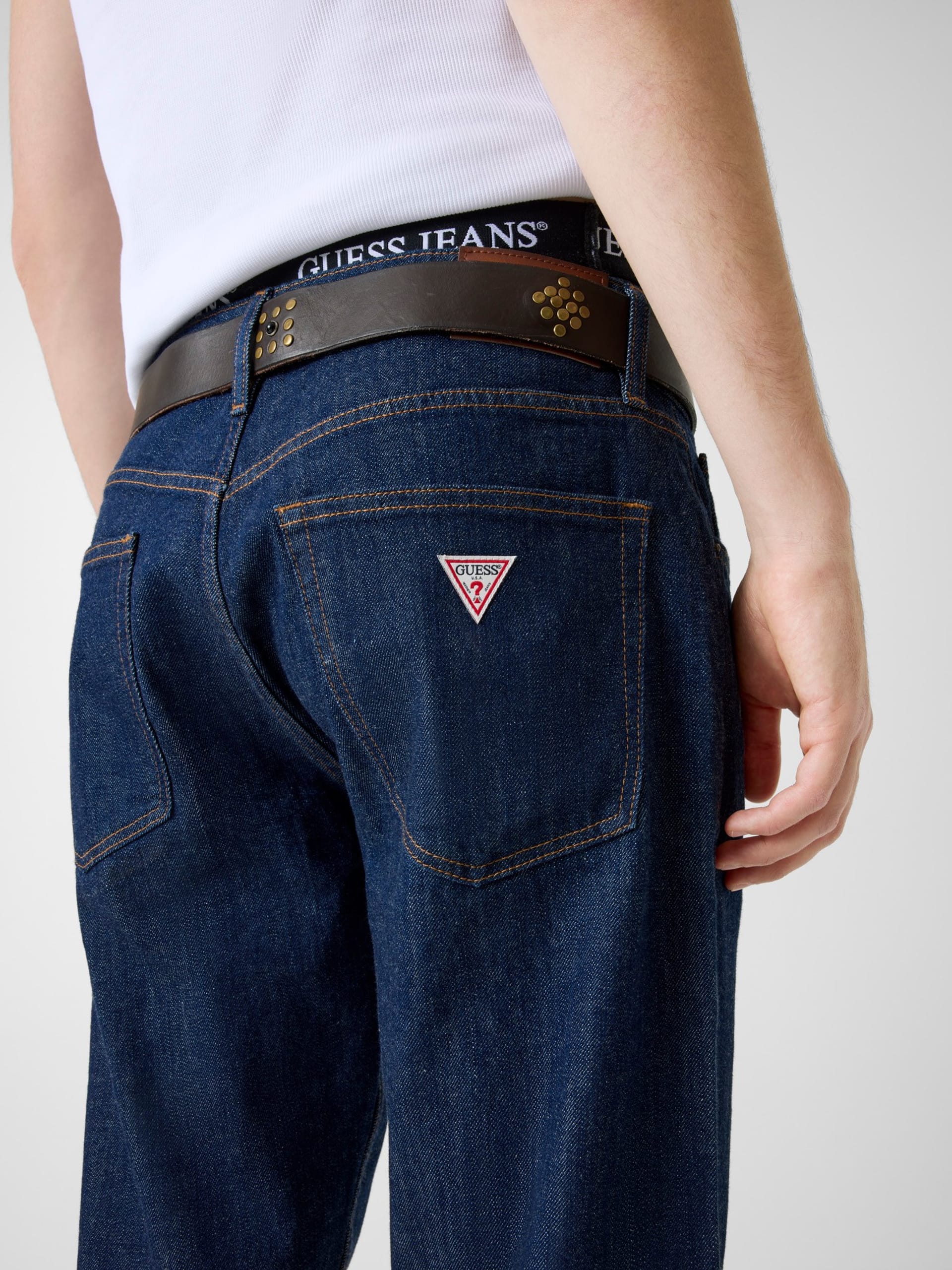 Calça jeans reta G16