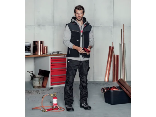 Veste Softshell de travail Stretch X Würth MODYF noire