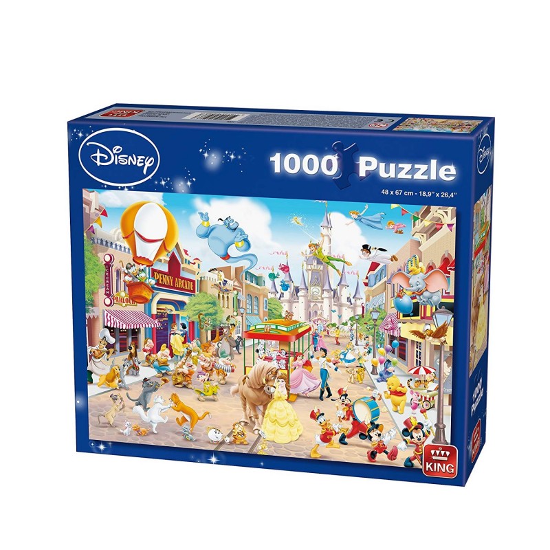 Puzzle 1000 pièces - Disneyland