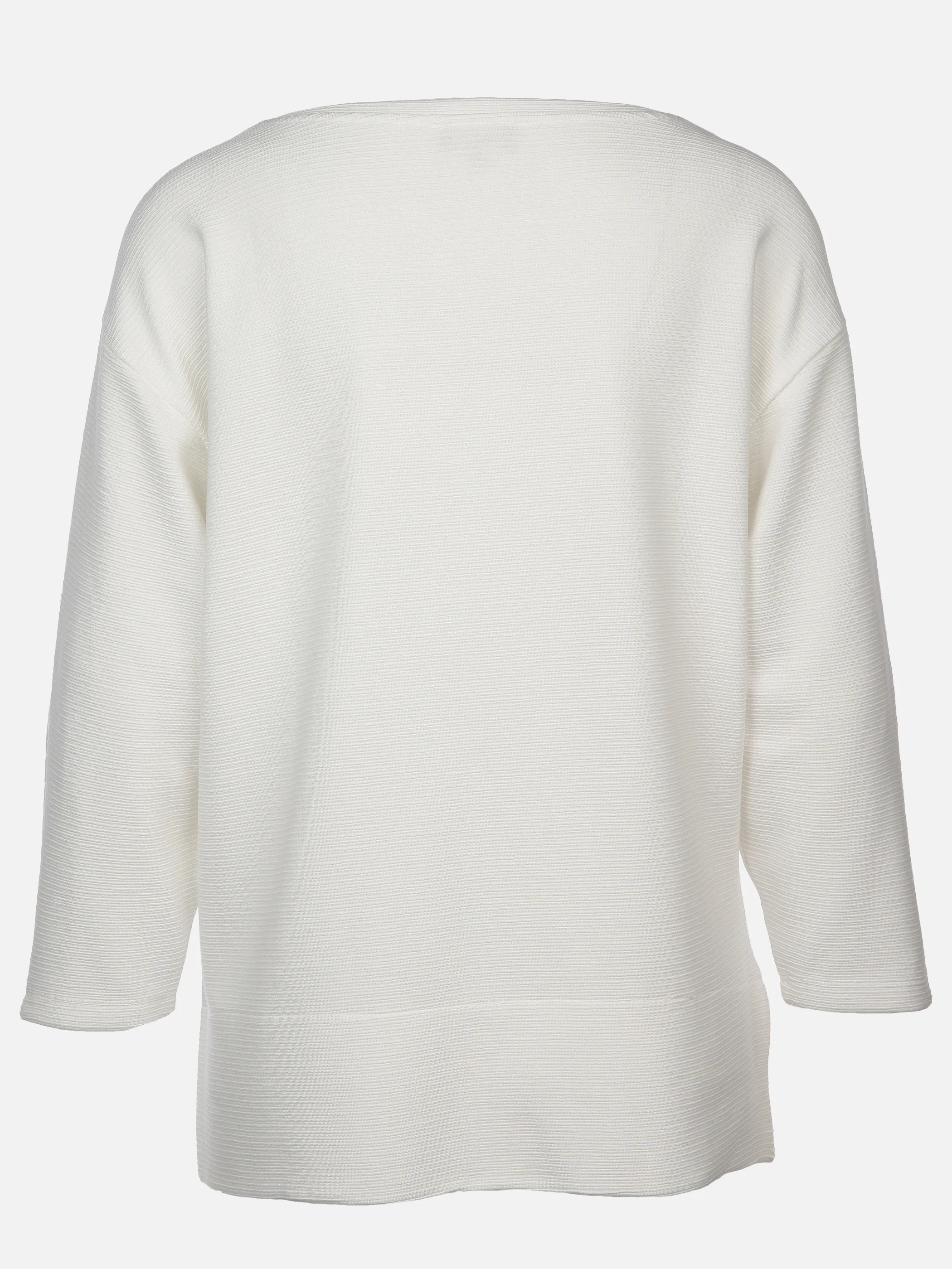 Damen Ottoman Shirt in Ripp-Optik