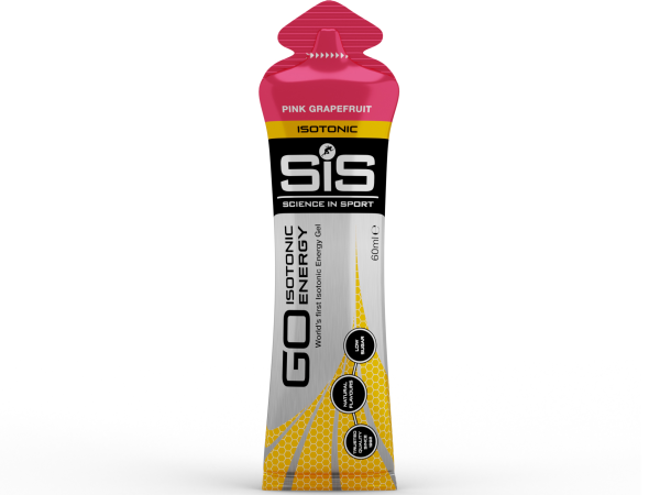 SiS GO Isotonic Pink Grapefruit Energy Gel, 60ml