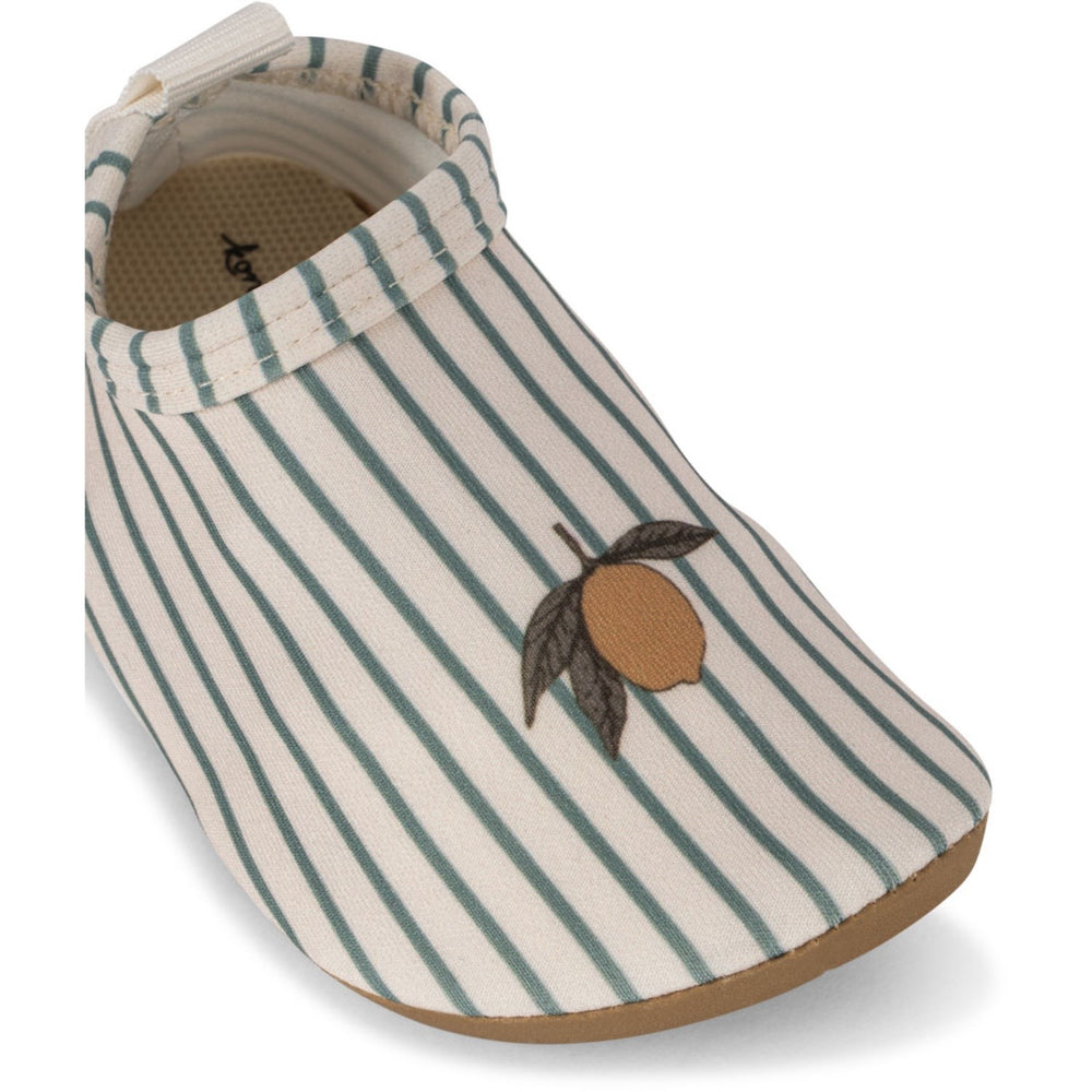 Køb Konges Sløjd Tea Stripe Aster Badesko