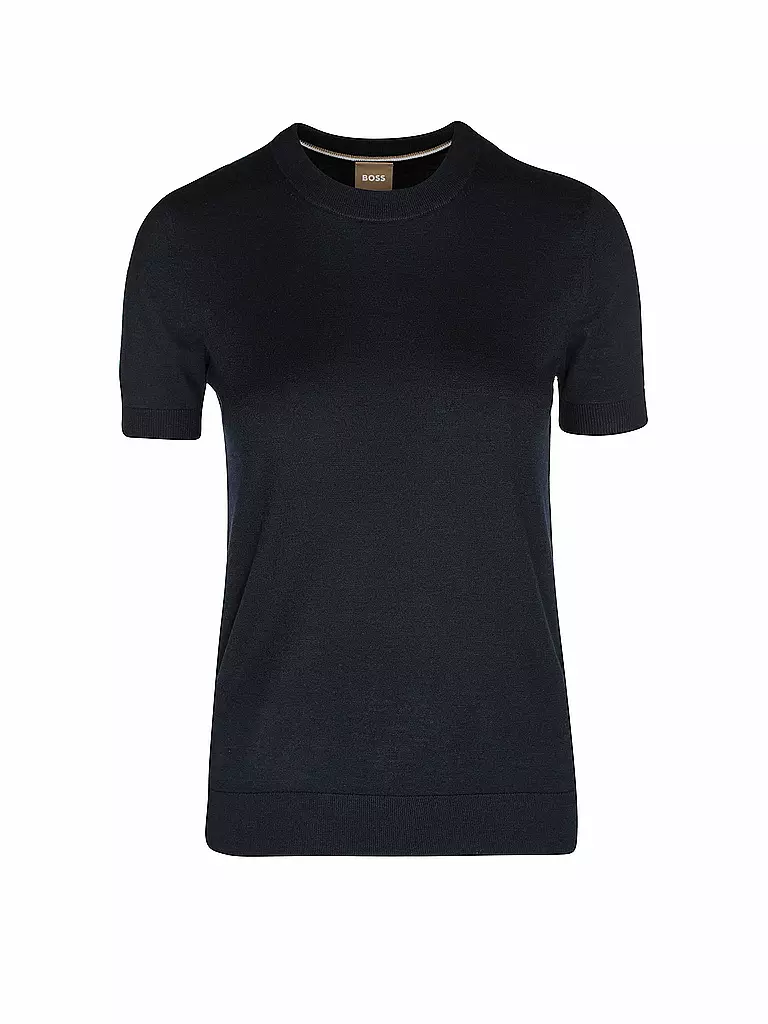 BOSS Pullover FAYSSIASI dunkelblau
