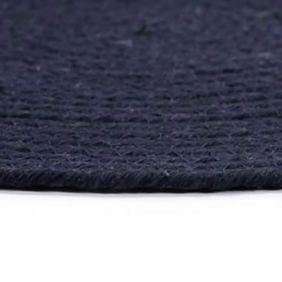 vidaXL - Placemat - Blauw - Katoen - 6 stuks