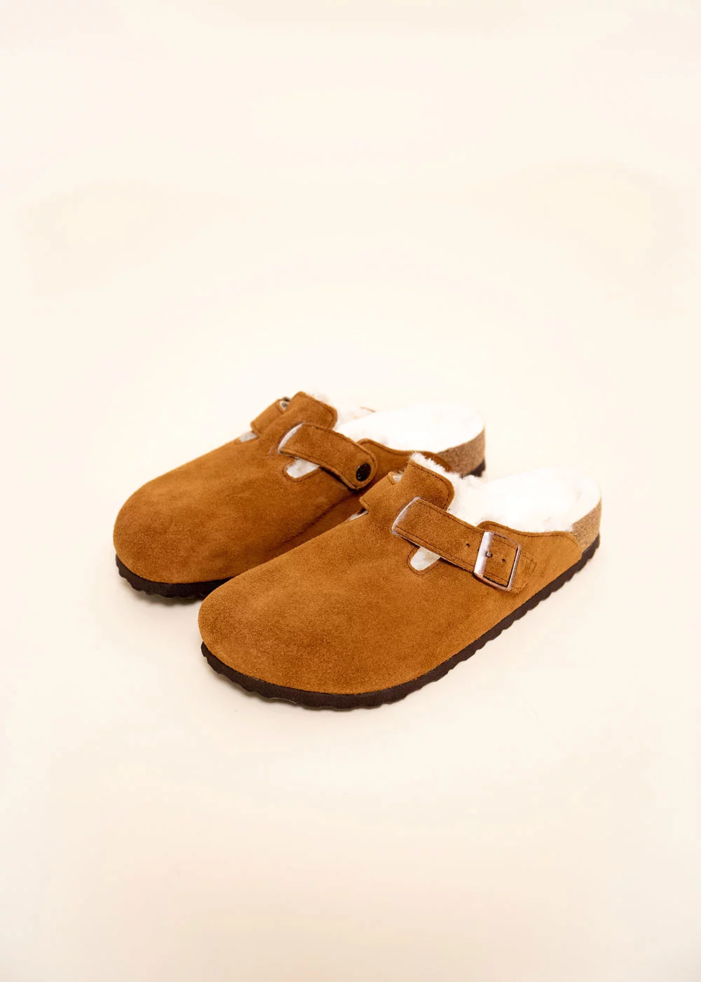 BOSTON SHEARLING SUEDE MINK