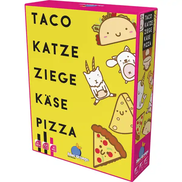 Taco Katze Ziege Käse Pizza
