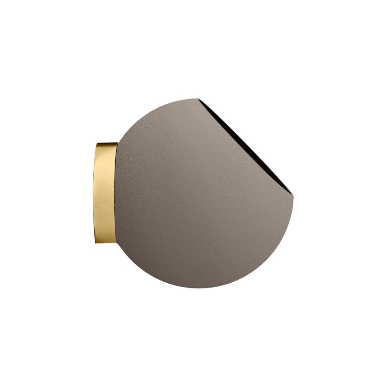 AYTM Globe muurbloempot Ø17 taupe
