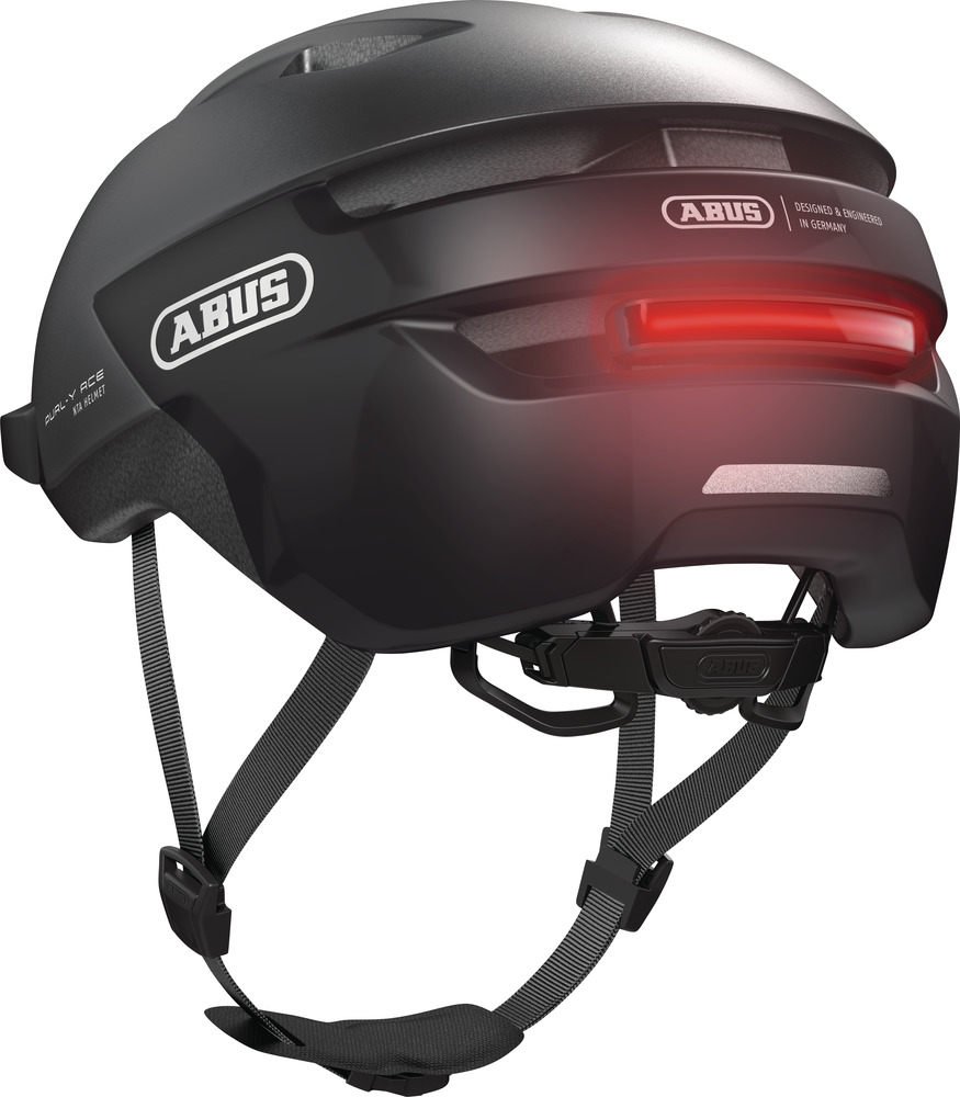 ABUS PURL-Y ACE Urban Hjelm Titan Grå
