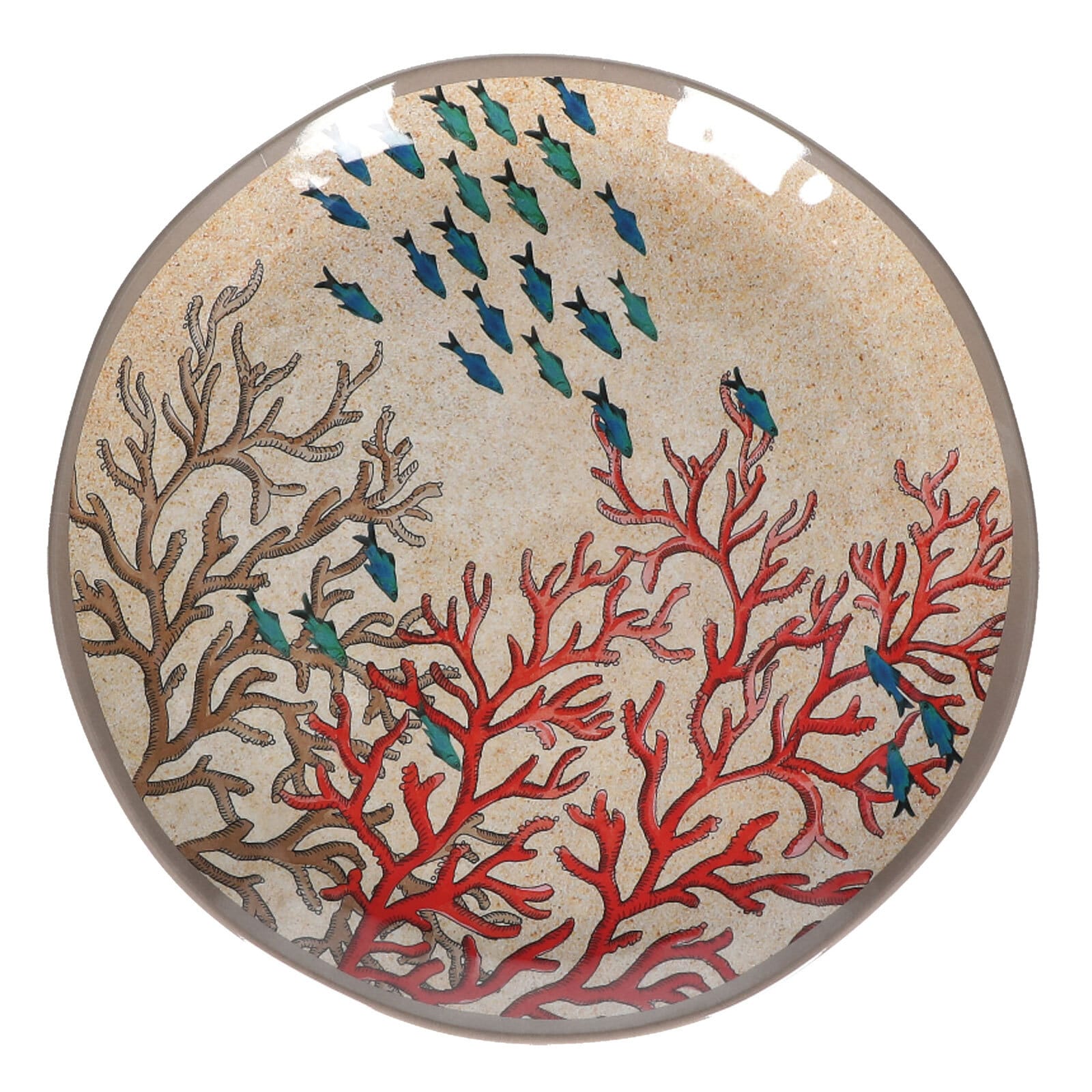 ROSE & TULIPANI Speiseteller SEA LIFE 2er Set
