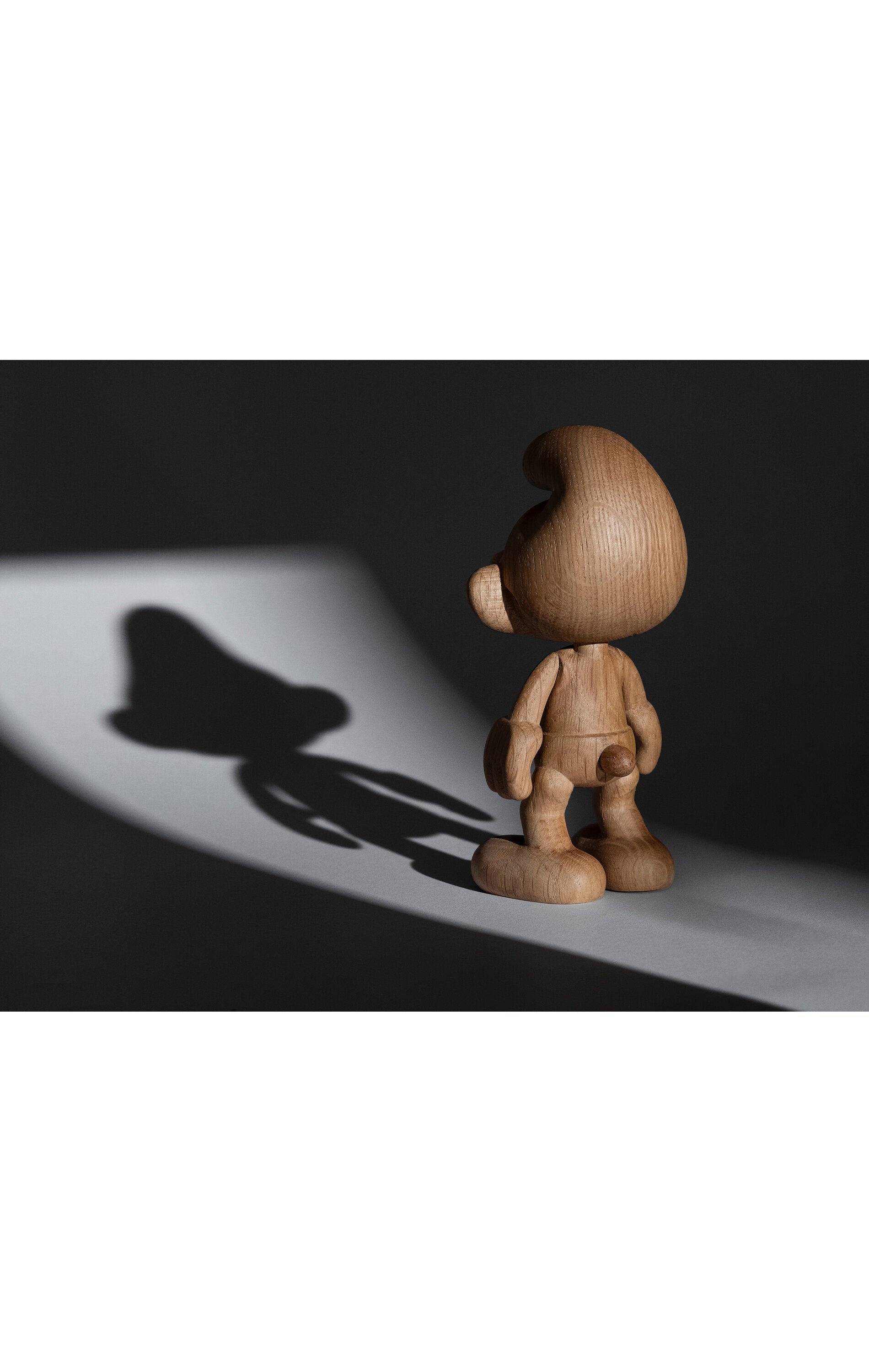 Boyhood  Smurfs Oak træfigur - small