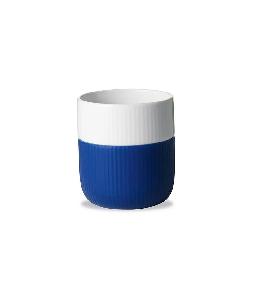 Royal Copenhagen  Riflet Contrast krus, Mega Blue - 33 cl.