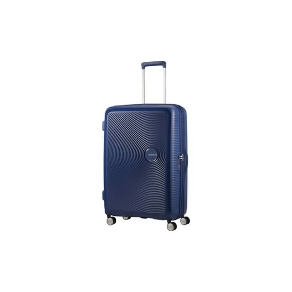 American Tourister Trolley Grande Expansível Soundbox Rígido Azul Marinho 97 L