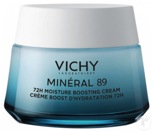 Vichy Minéral 89 Crème Boost D'Hydratation 72h Tous Types De Peaux Pot 50ml