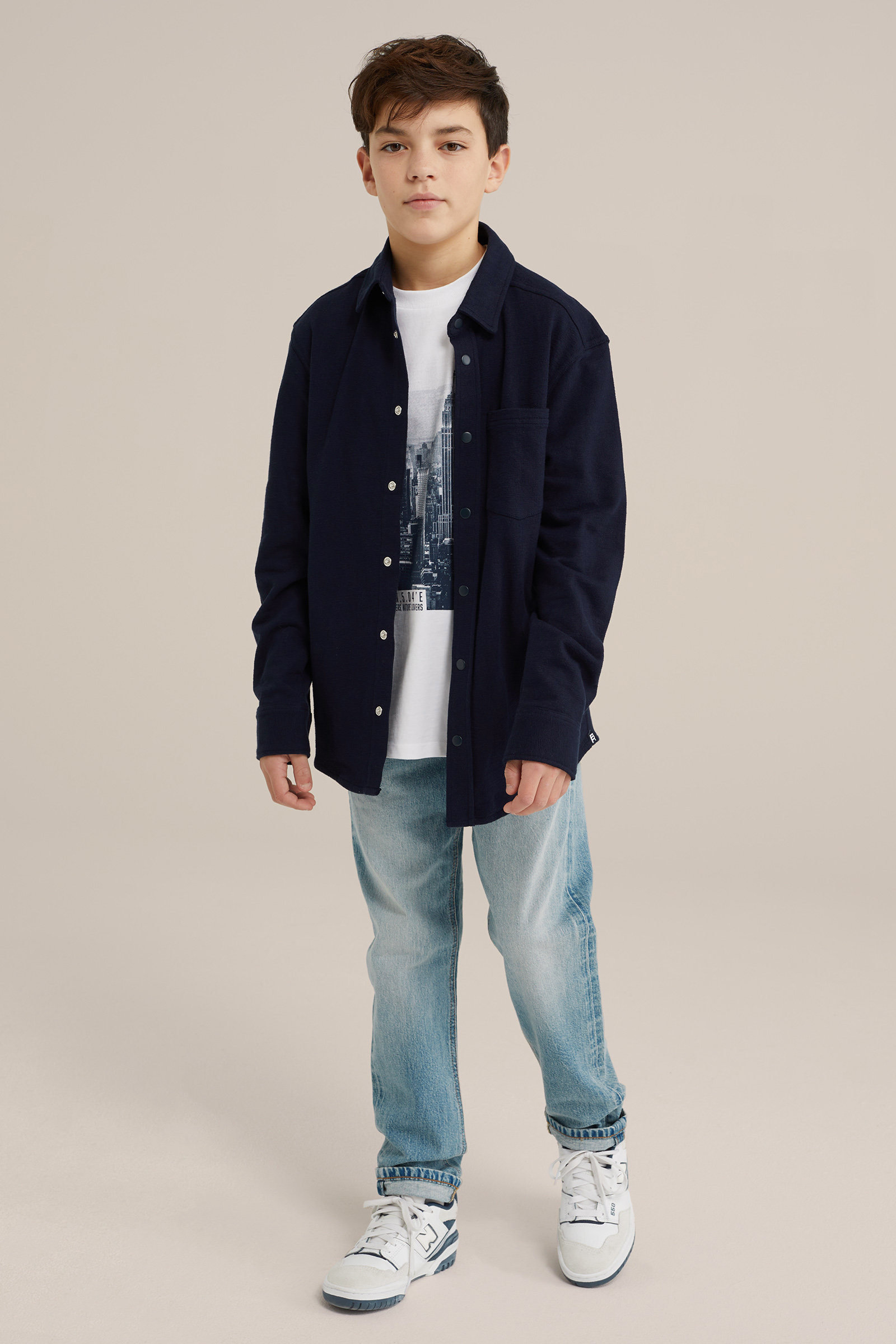 Jongens regular fit jeans Blue Ridge Lichtblauw