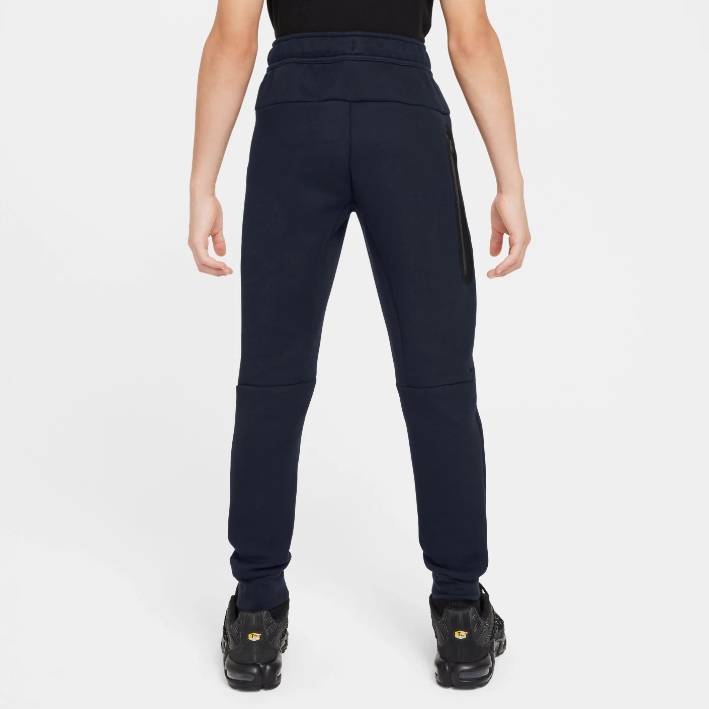 Nike Tech Fleece Sportswear Joggingbroek Kids Donkerblauw Zwart