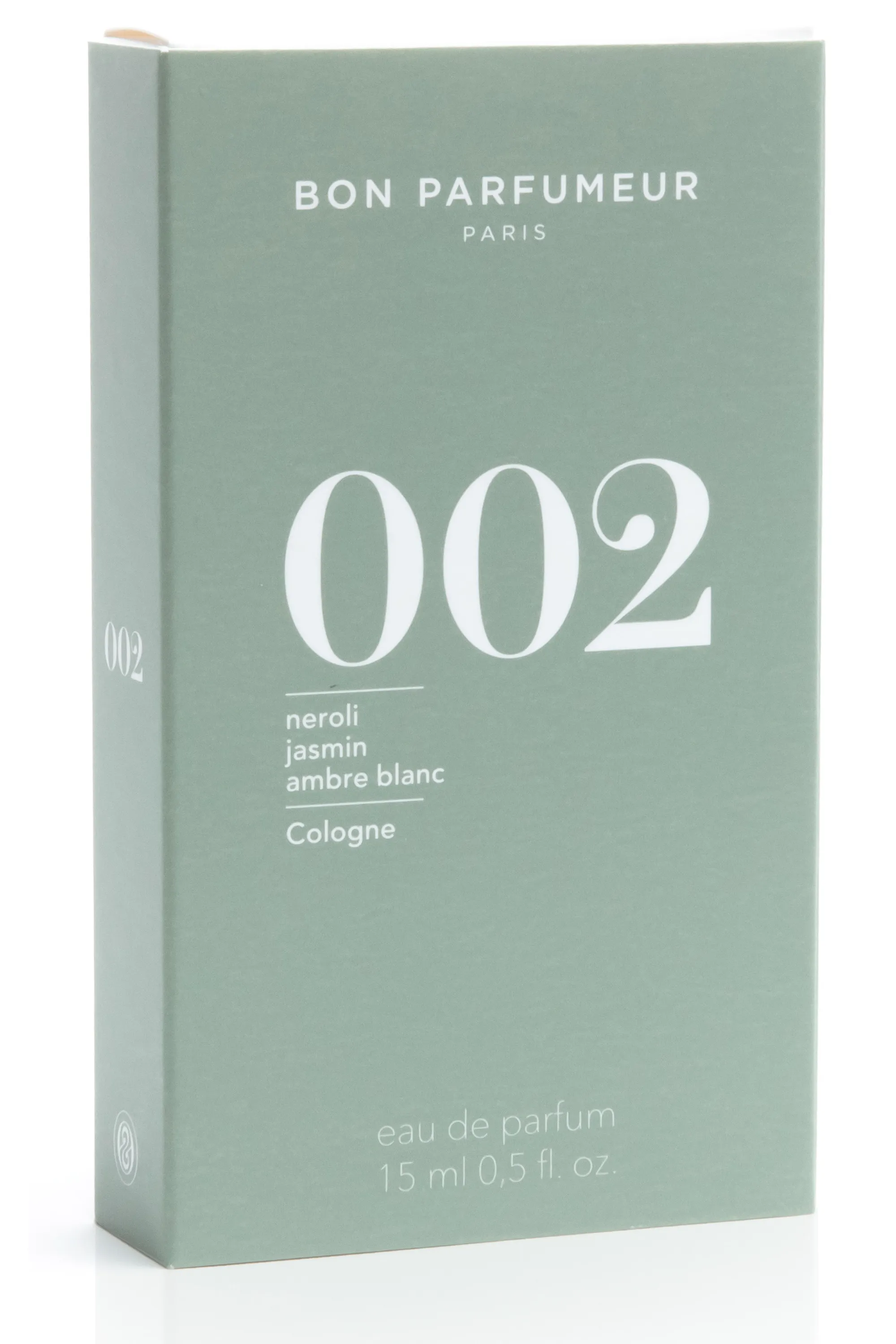 Bon Parfumeur Paris 002 Neroli jasmin ambre blanc Eau de Cologne-15 ml