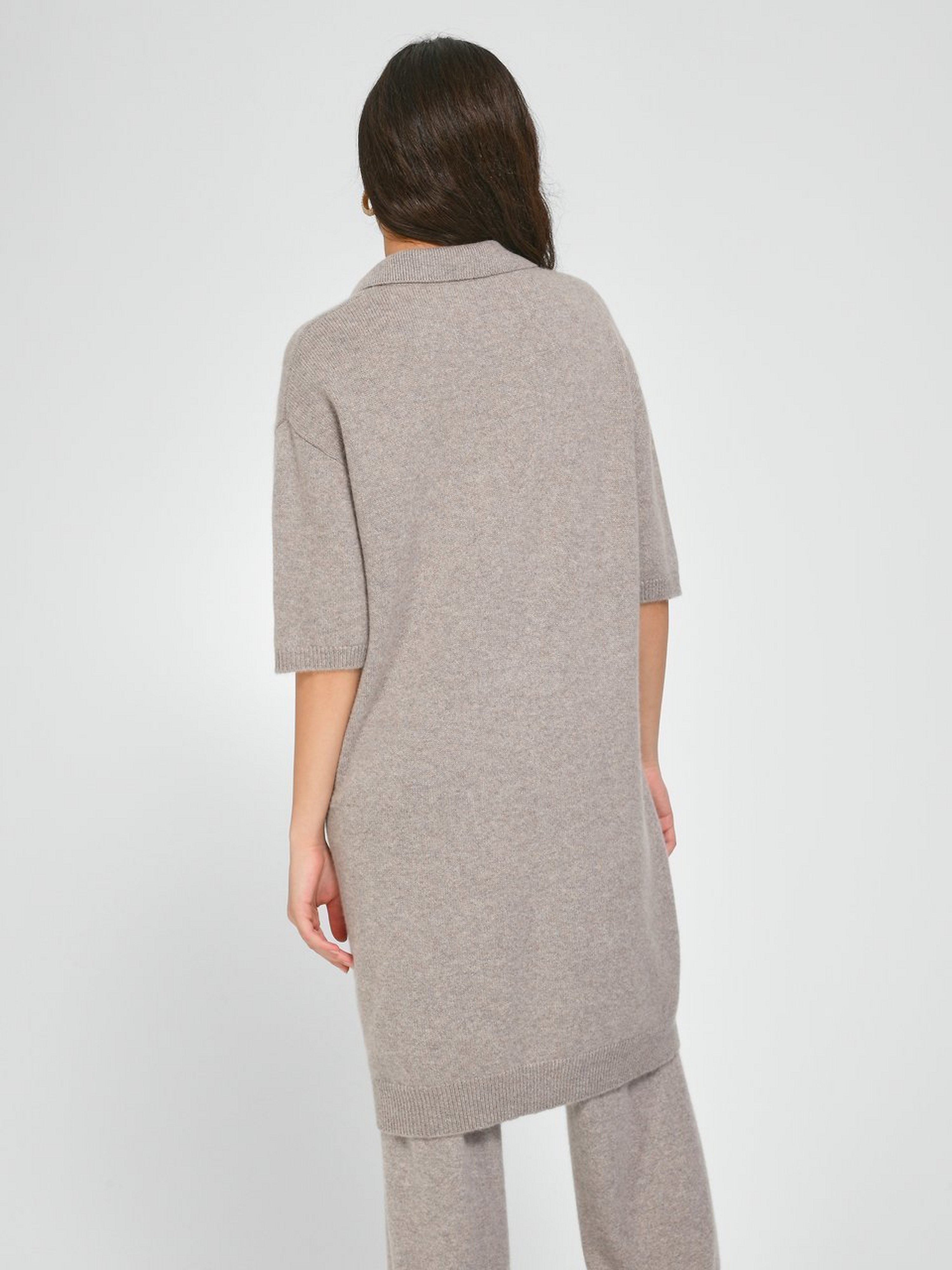 Polo-Long-Pullover