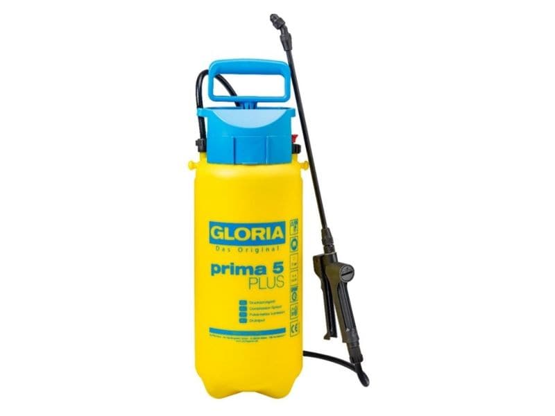 Gloria Drucksprüher Drucksprühgerät Prima 5 Plus Handliches Drucksprühgerät