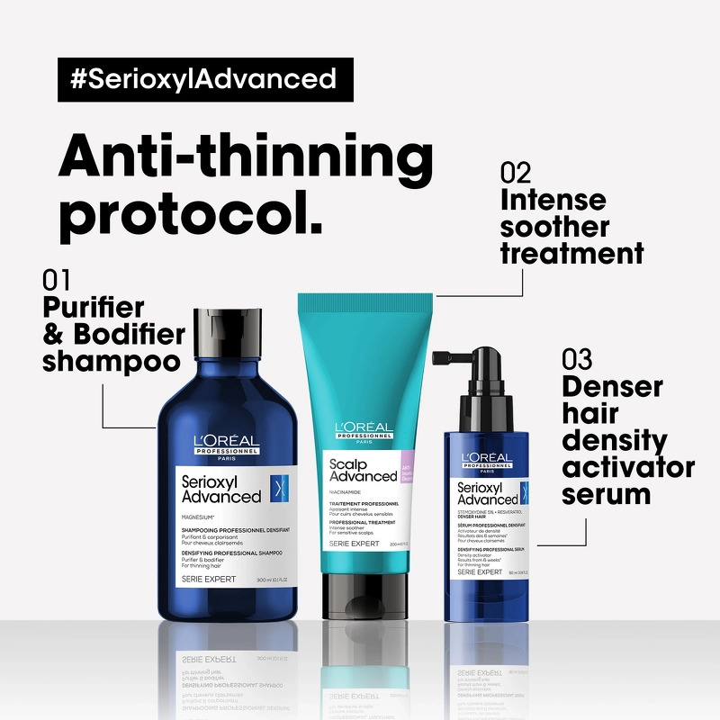 L'Oréal Pro Serioxyl Advanced Denser Hair Serum 90 ml