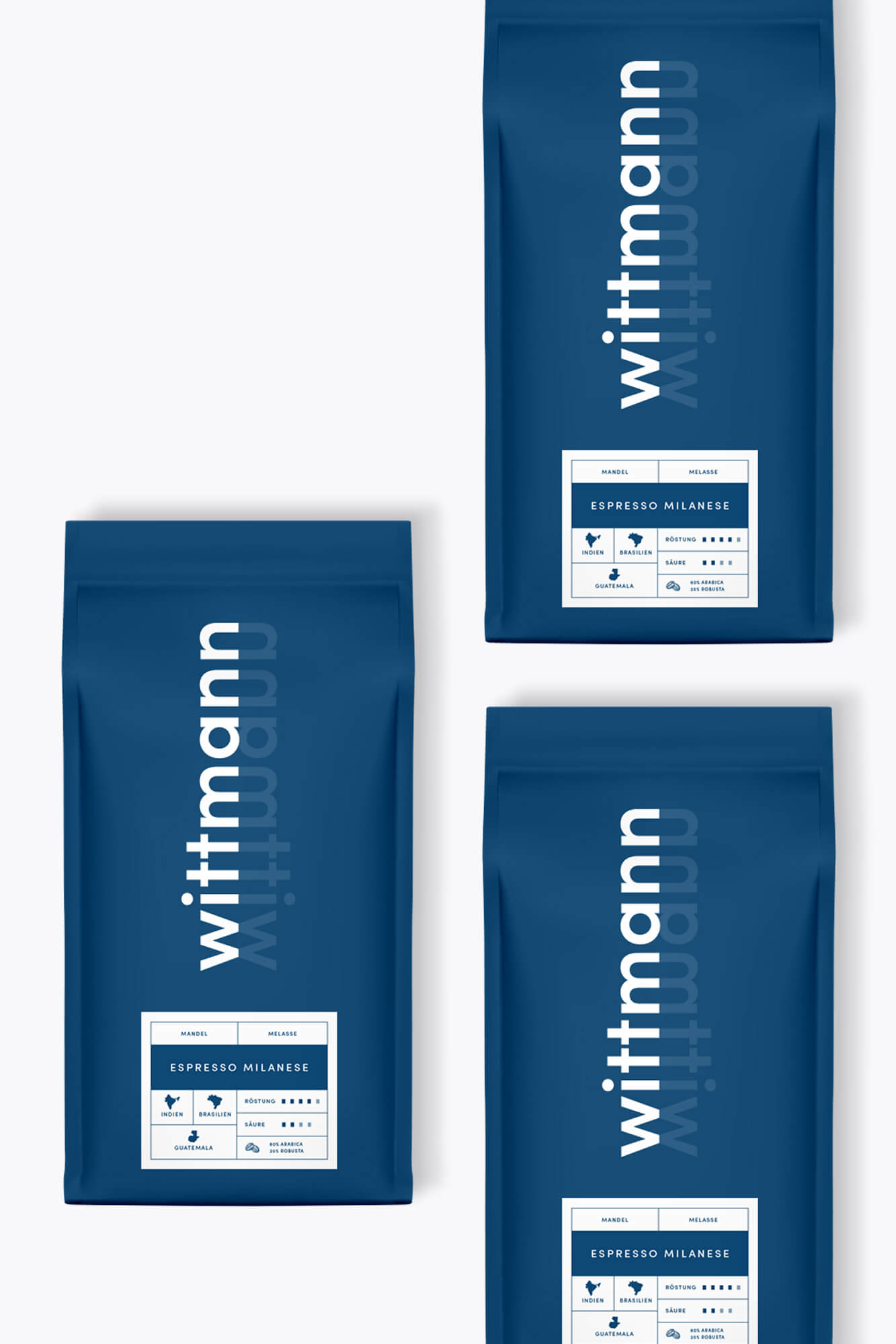 Wittmann Kaffee Espresso Milanese Vorteilspaket 3kg