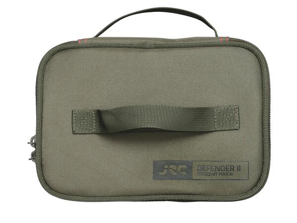 JRC Defender II Pochette à Appâts (avec 6 pots en plastique inclus)