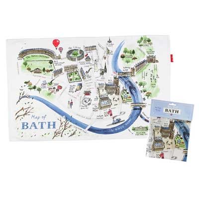 Alice Tait Bath tea towel