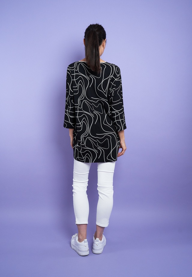 Seidel Moden Longshirt , mit grafischem Print - SEIDEL MODEN