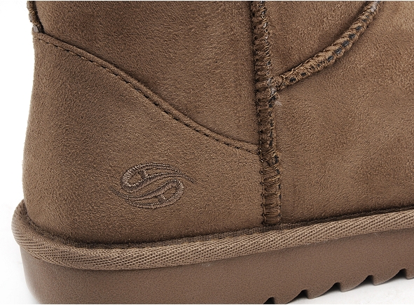 Dockers boots bottine plates femme 49il305 marron