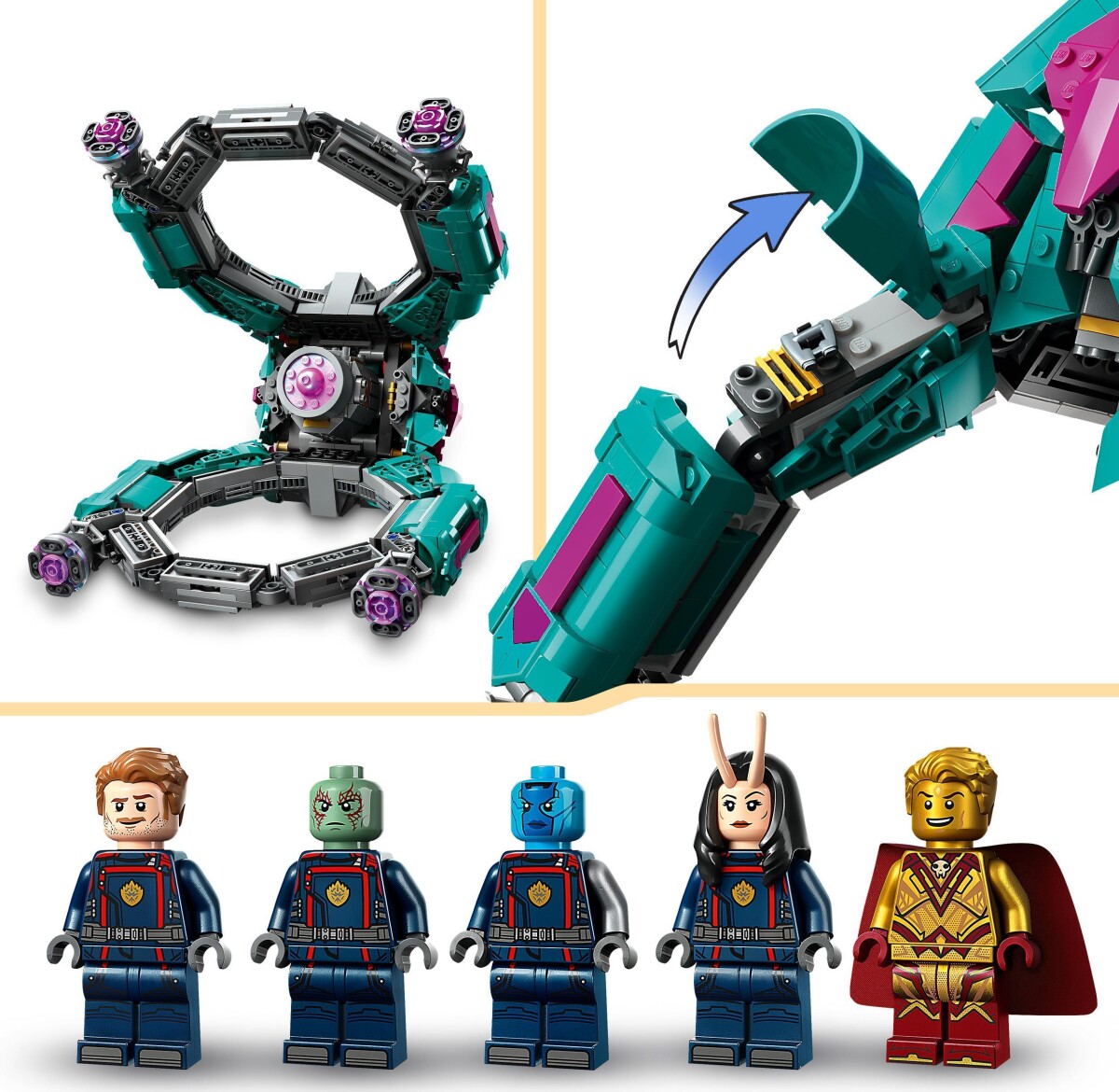 Lego Marvel - Det Nye Guardians Rumskib - 76255