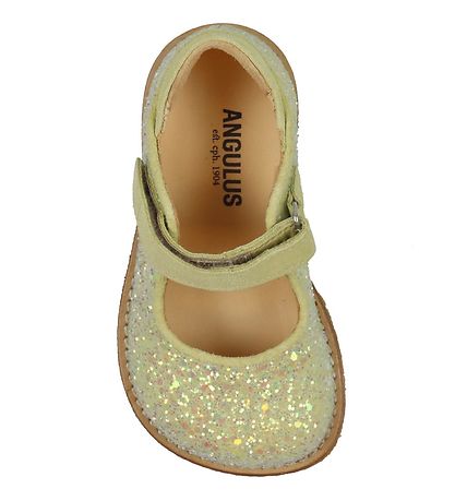 Angulus Ballerinas - Hellgelb m. Glitzer