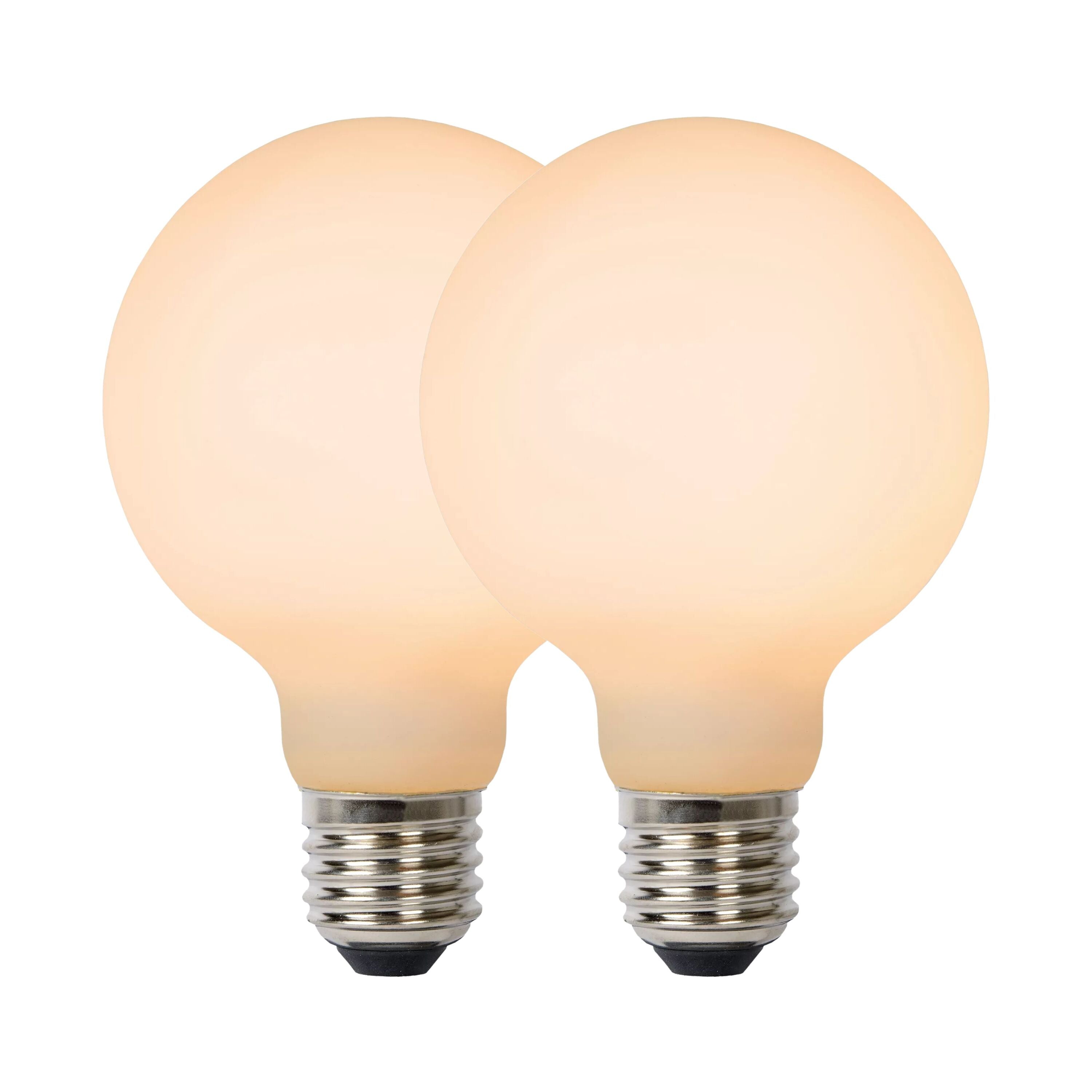 Lucide G125 Filament lamp - Opaal (set van 2)