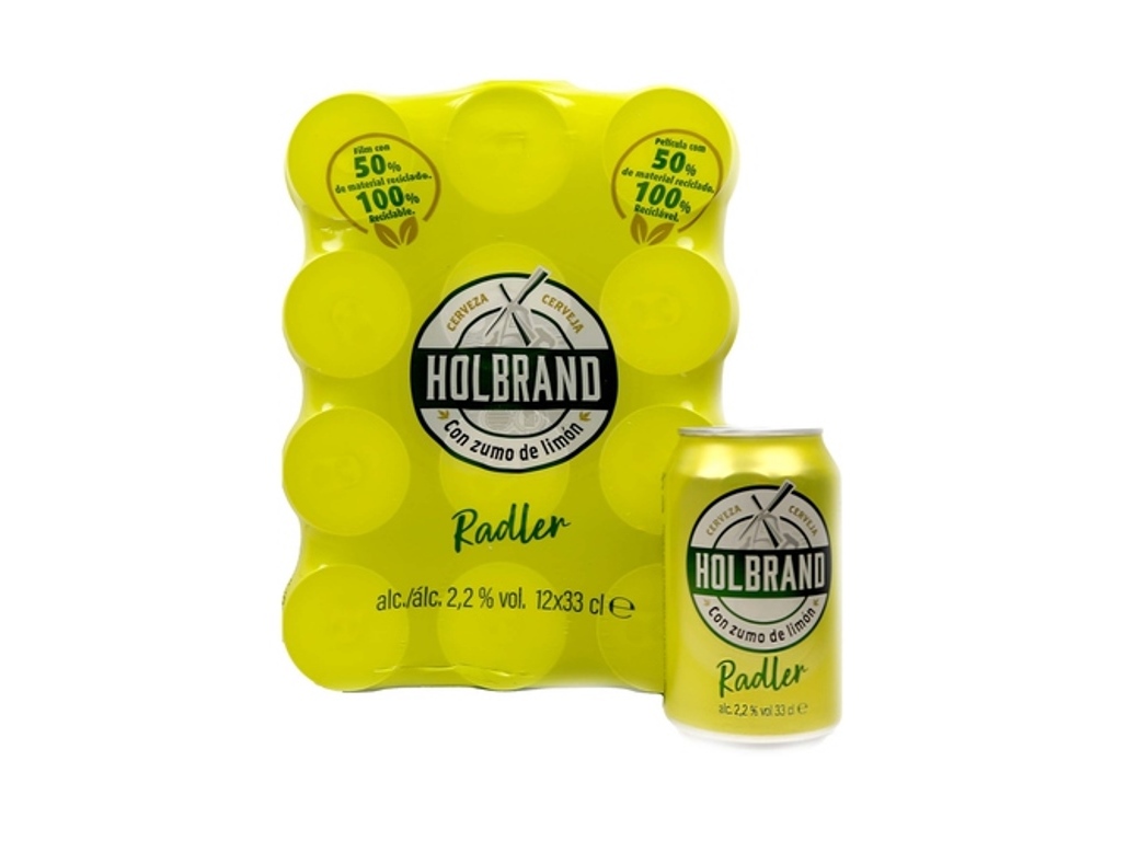 CERVEJA HOLBRAND RADLER 12 X 0.33L