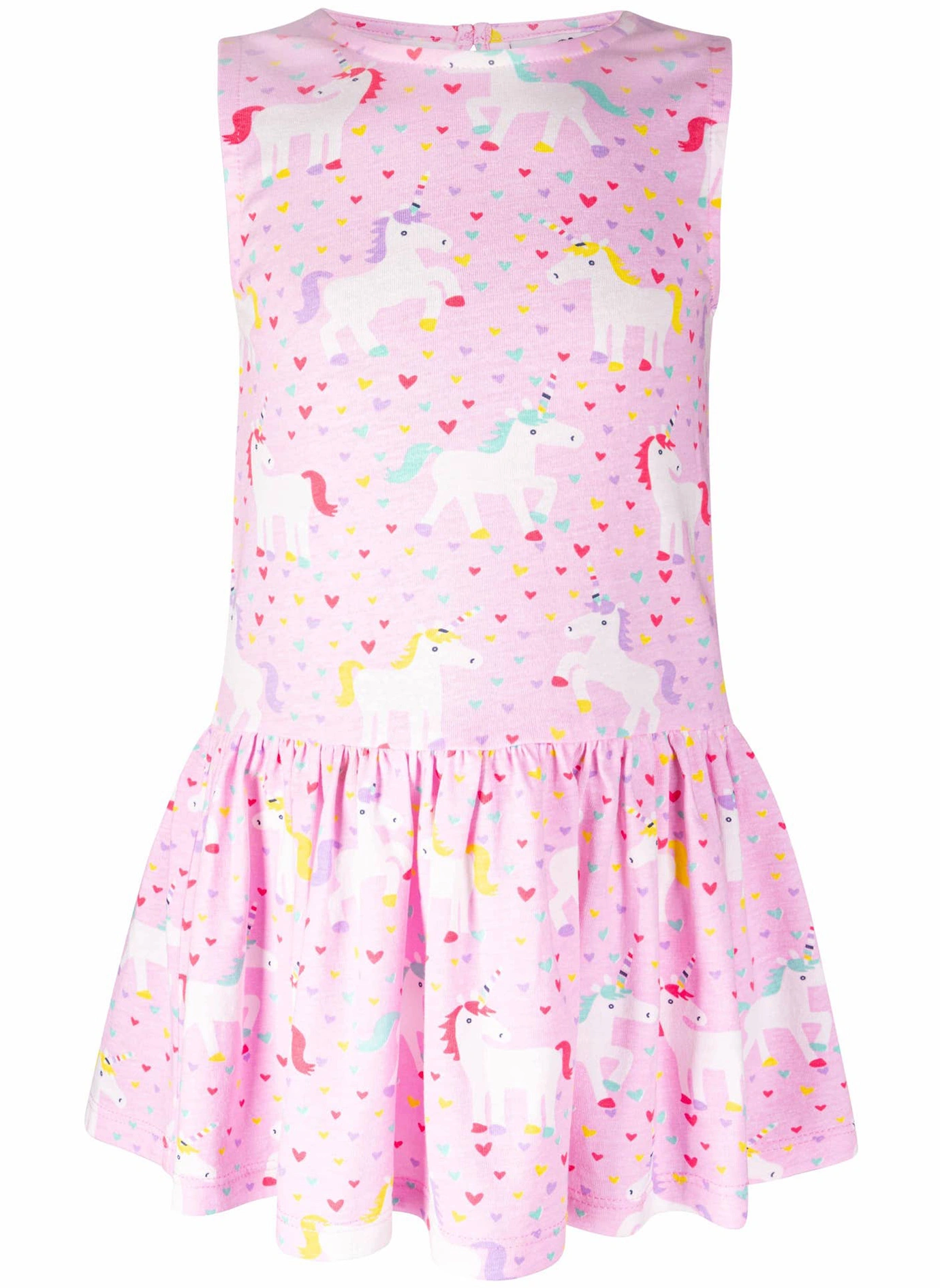 Kleid UNICORN PARTY in baby rosa