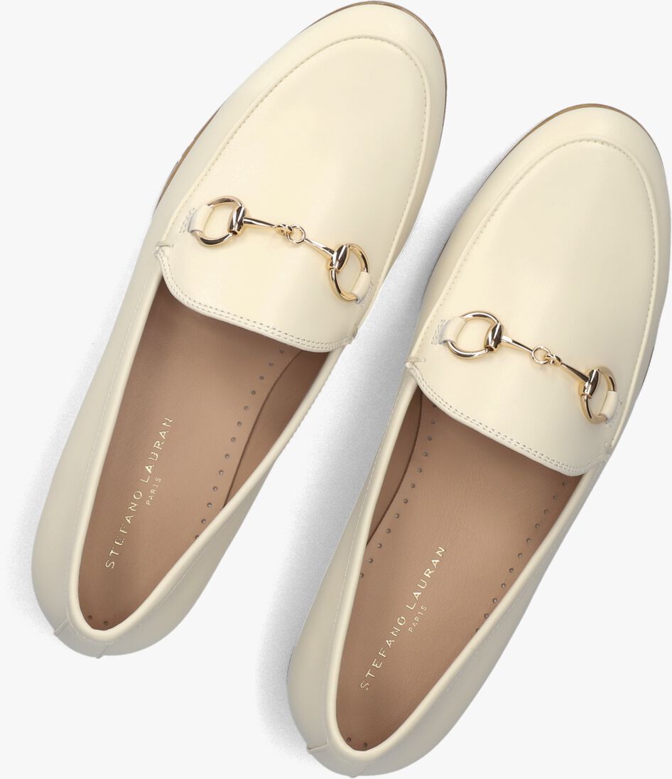 beige stefano lauran loafers gr8020