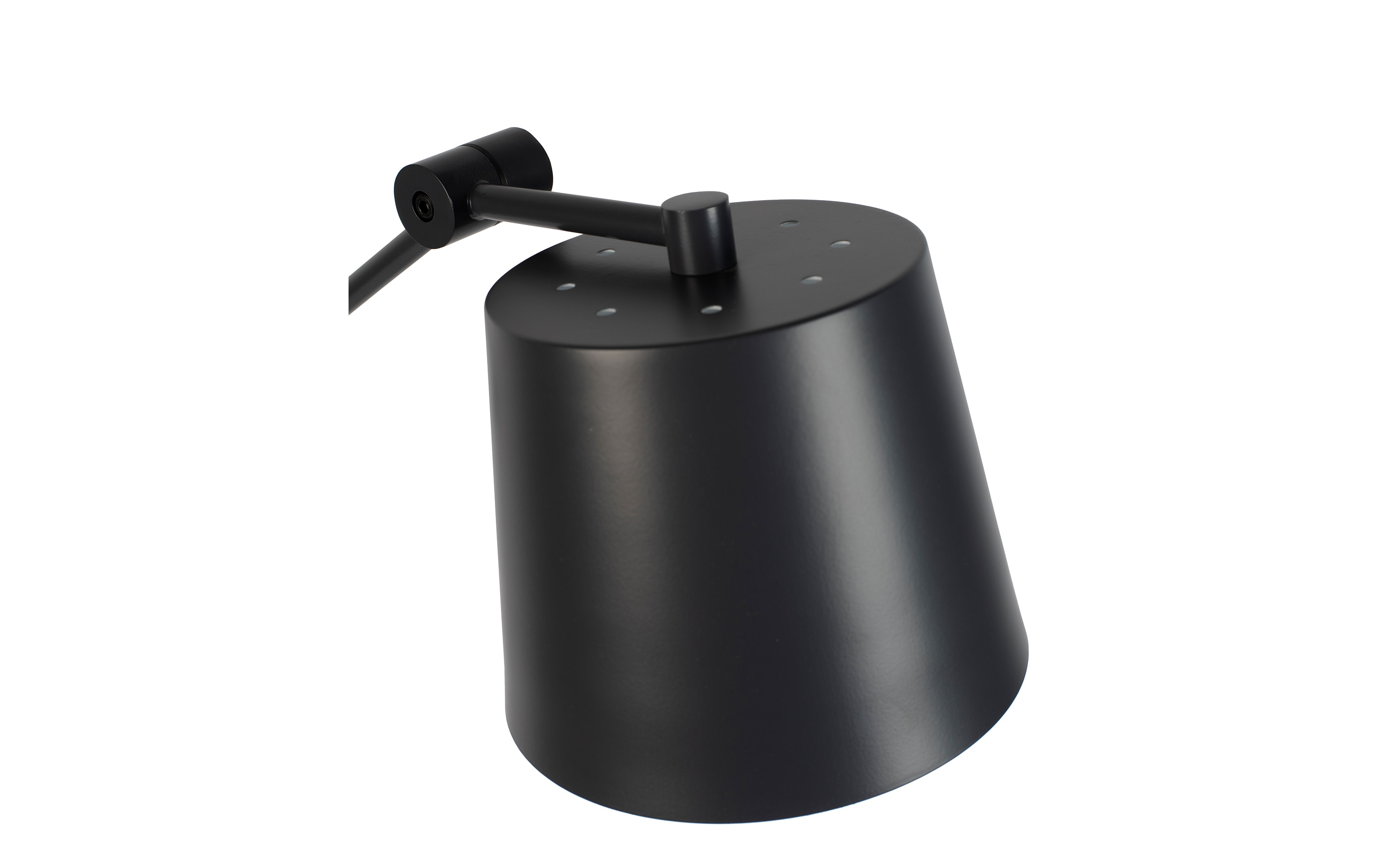 Standleuchte Hajo in schwarz, 135 cm
