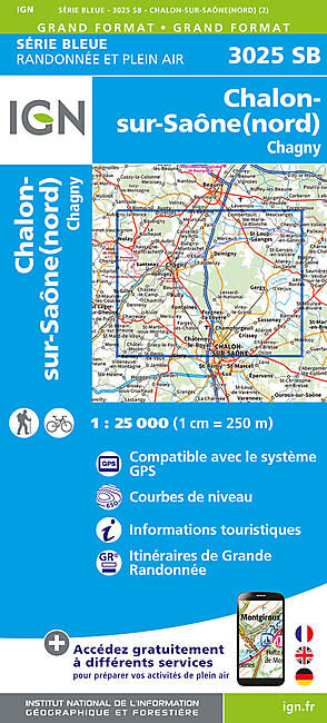 IGN - 3025SB CHALON-SUR-SAONE NORD IGN