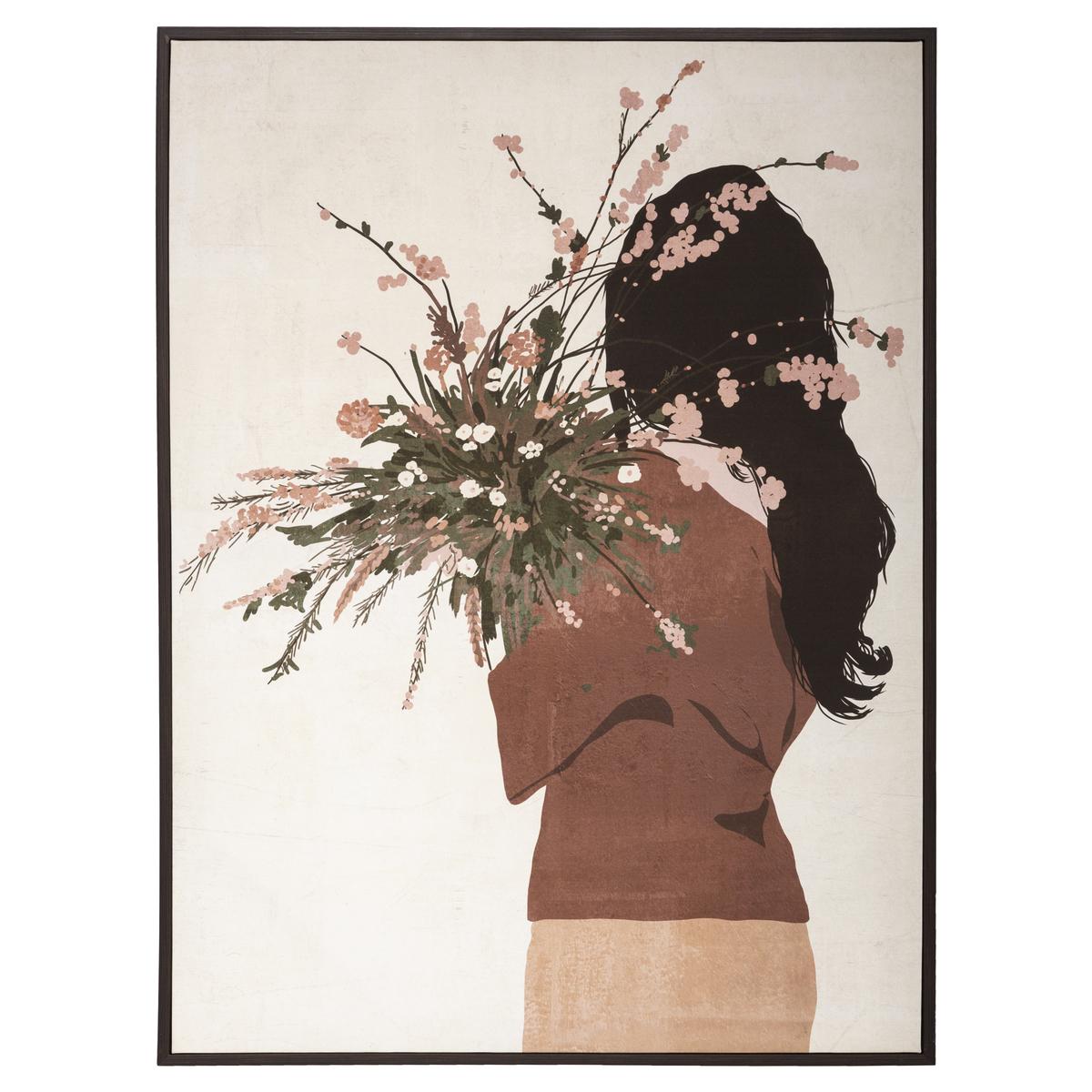 TOILE IMPRIMEE FEMME D.58X78CM